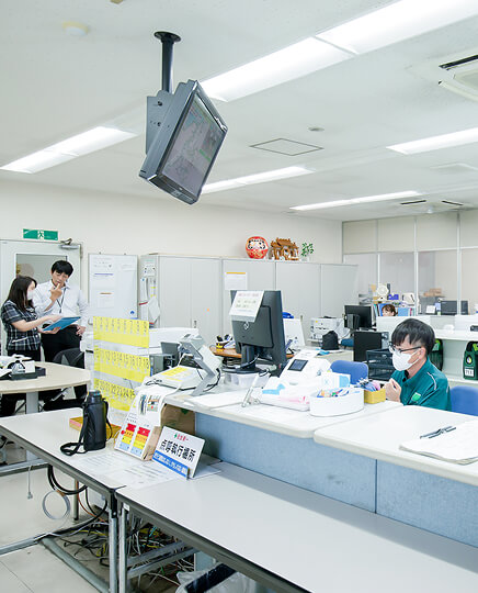 事務所内の様子